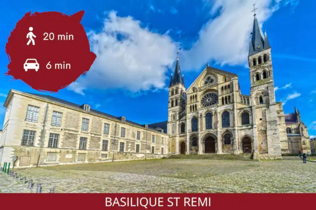 Cocon Luxe - Sauna & Balneo Au Coeur De Reims Bagian luar foto