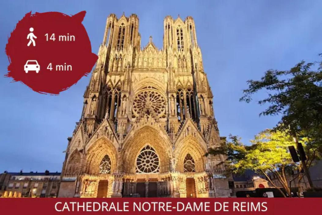 Cocon Luxe - Sauna & Balneo Au Coeur De Reims Bagian luar foto